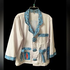 Melissa & Doug Dr coat and instruments